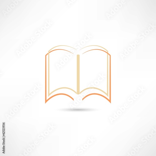 White open book