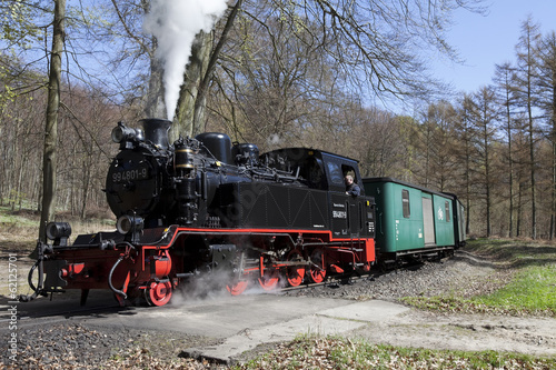 Historische Dampfeinsenbahn auf Rügen