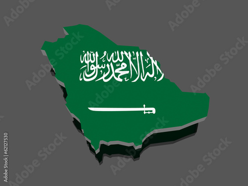 Map of Saudi Arabia