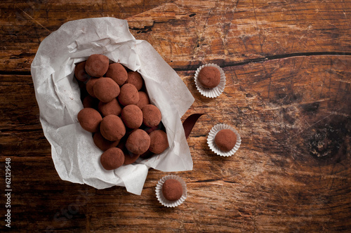 Wallpaper Mural chocolate truffles Torontodigital.ca