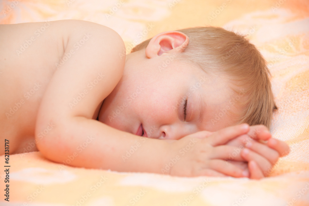 close-up portrait of a beautiful sleeping baby close-up portrait of a beautiful sleeping baby