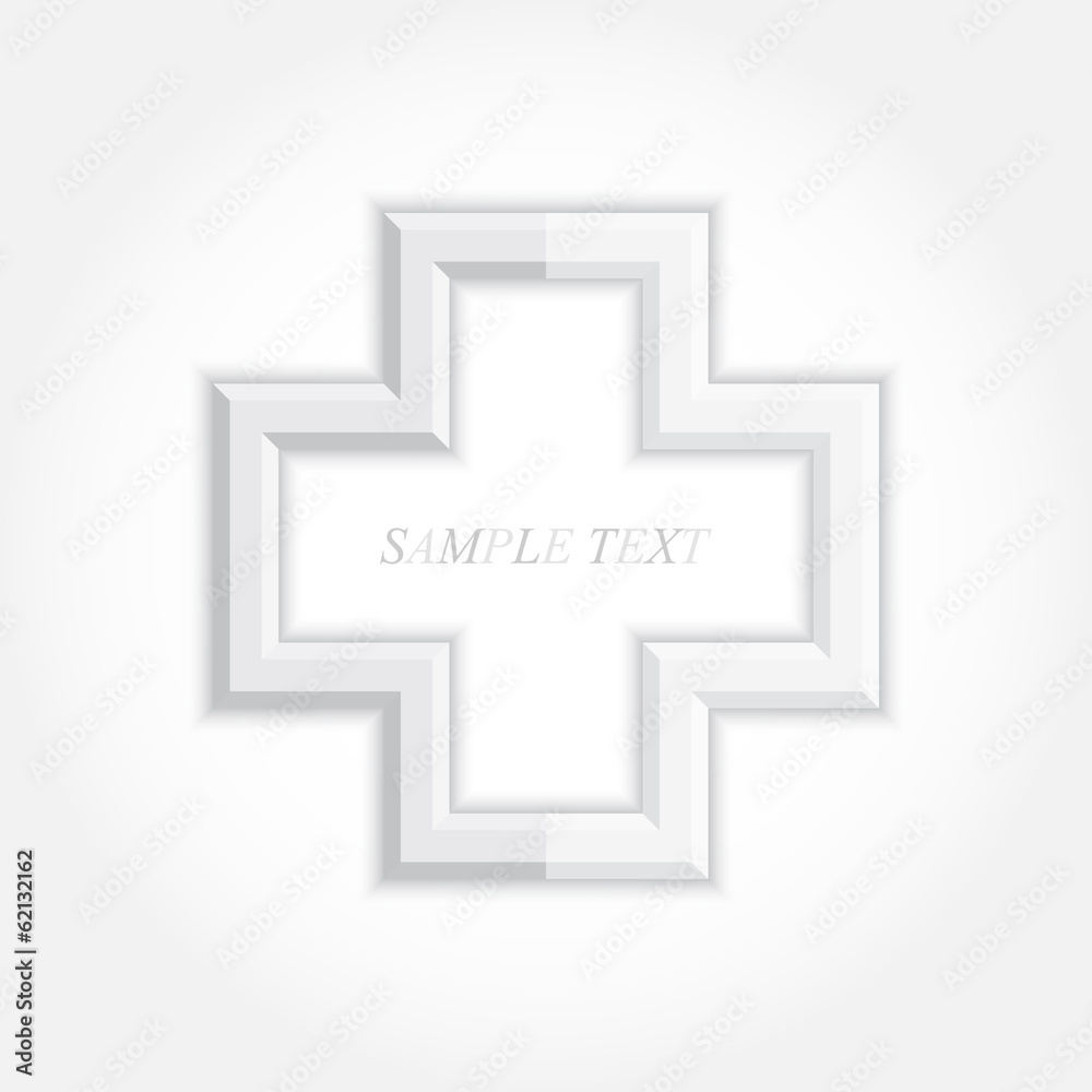 3d abstract background and icon design, vector eps10