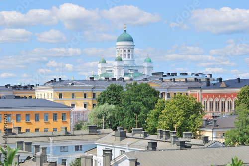 Top-view of Helsinki