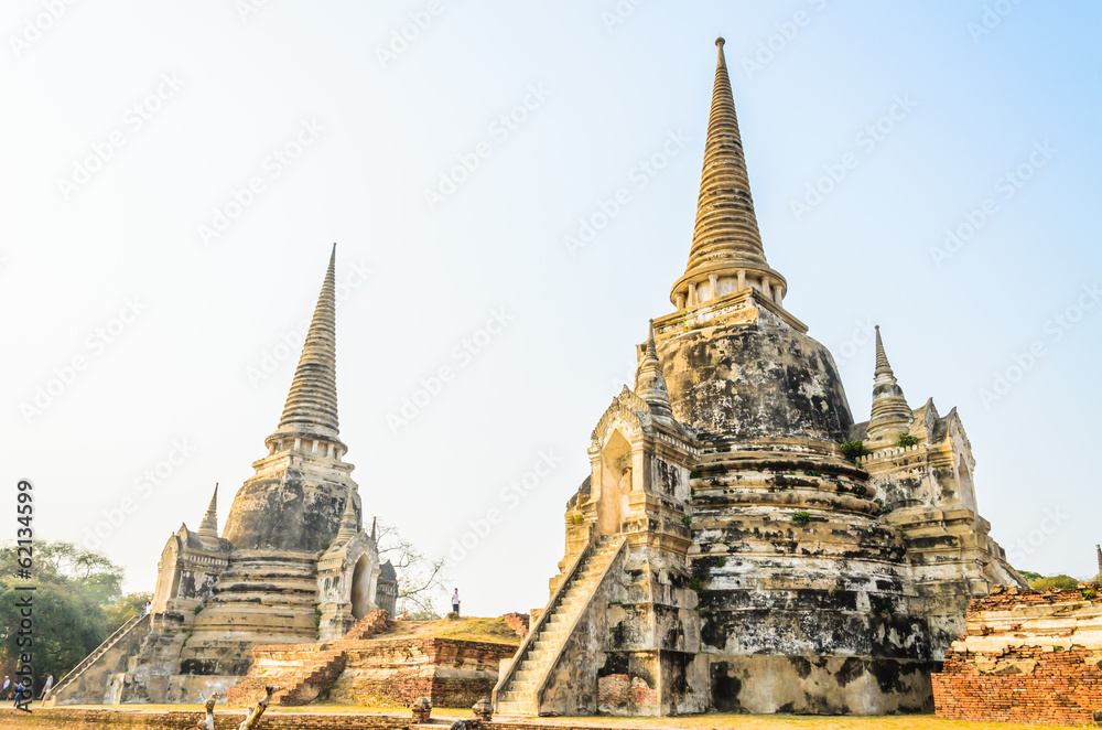 Wat Phra Si Sanphet temple at ayutthaya Thailand Wat Phra Si Sanphet temple at ayutthaya Thailand