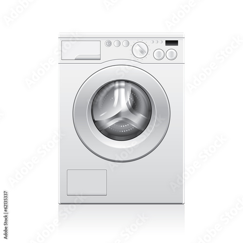 Washing machine vector illustration
