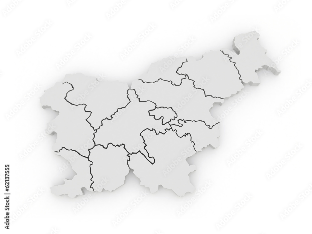 Map of Slovenia Map of Slovenia