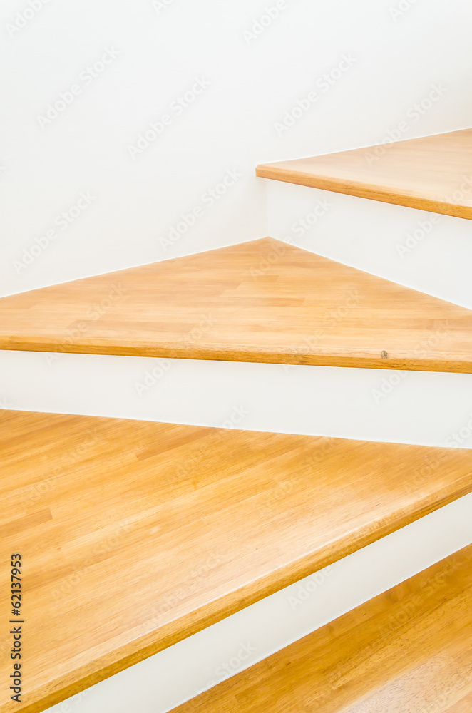 Wood staircase interior Wood staircase interior