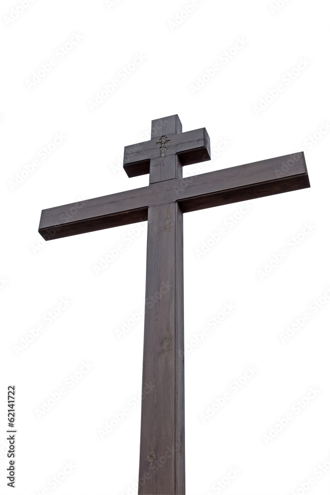 high wooden cross