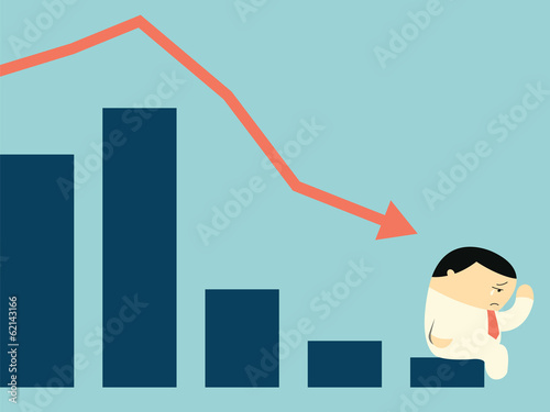 Sad businessman