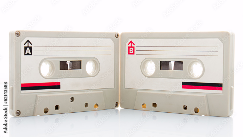 Obraz premium Audio cassette tape