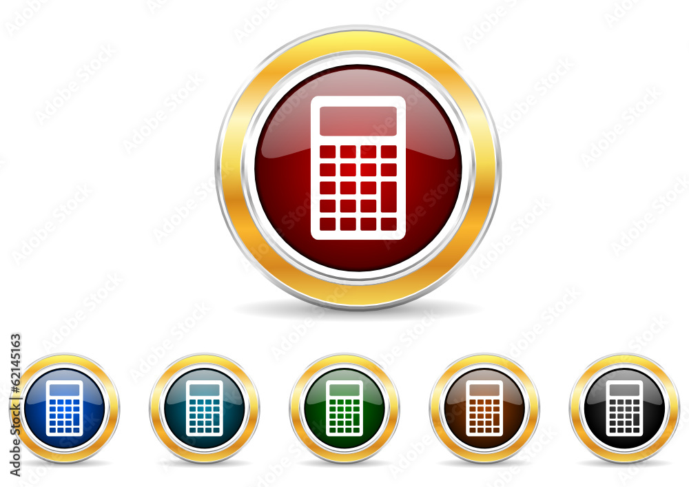 calculator icon vector set calculator icon vector set