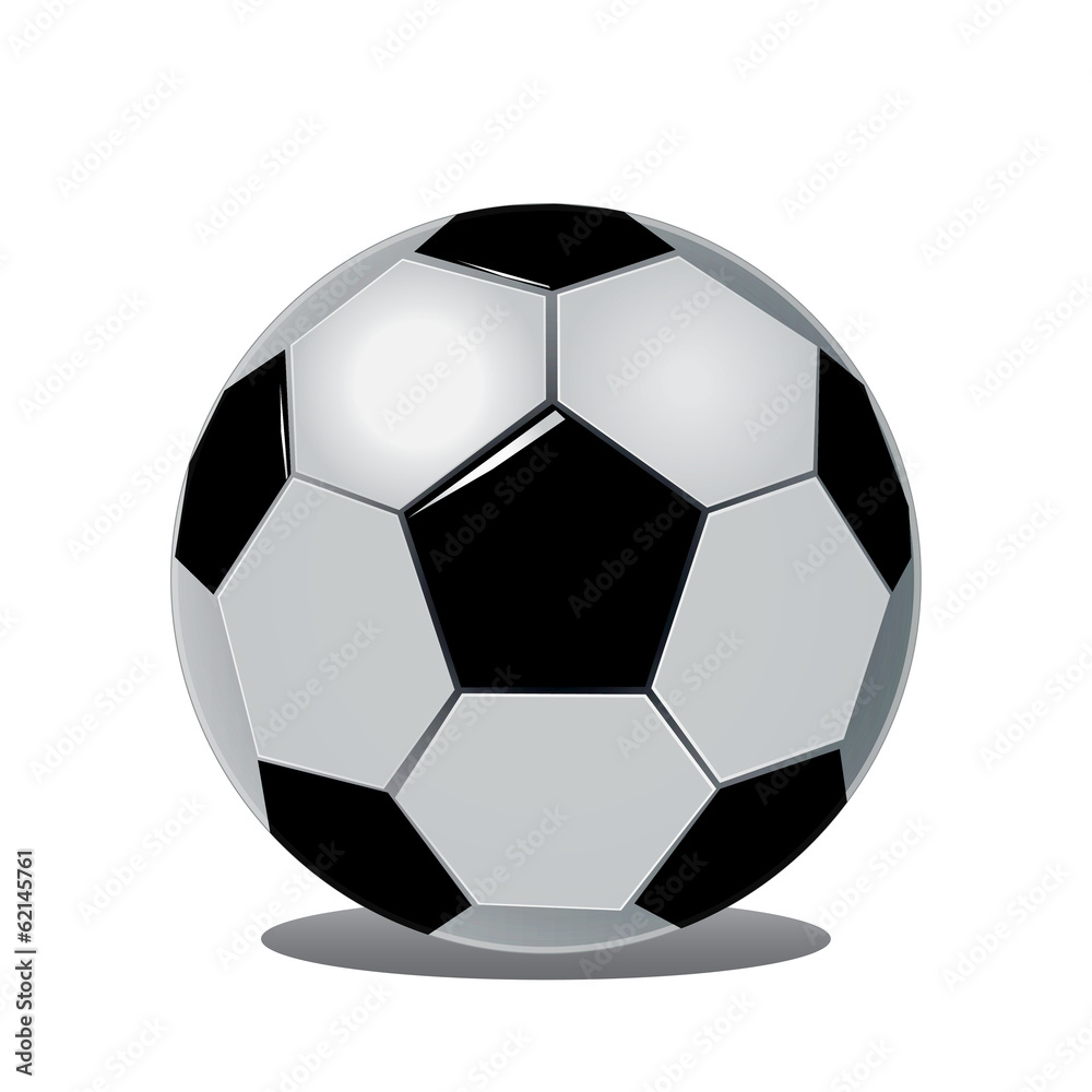 Classic soccer ball isolated on white background Classic soccer ball isolated on white background