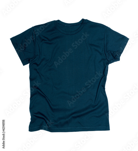 Dark blue tshirt template ready for your own graphics