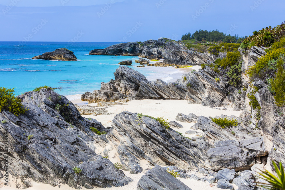 Secluded Bermuda Beach