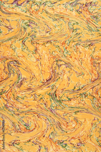 Antique marbled paper background.