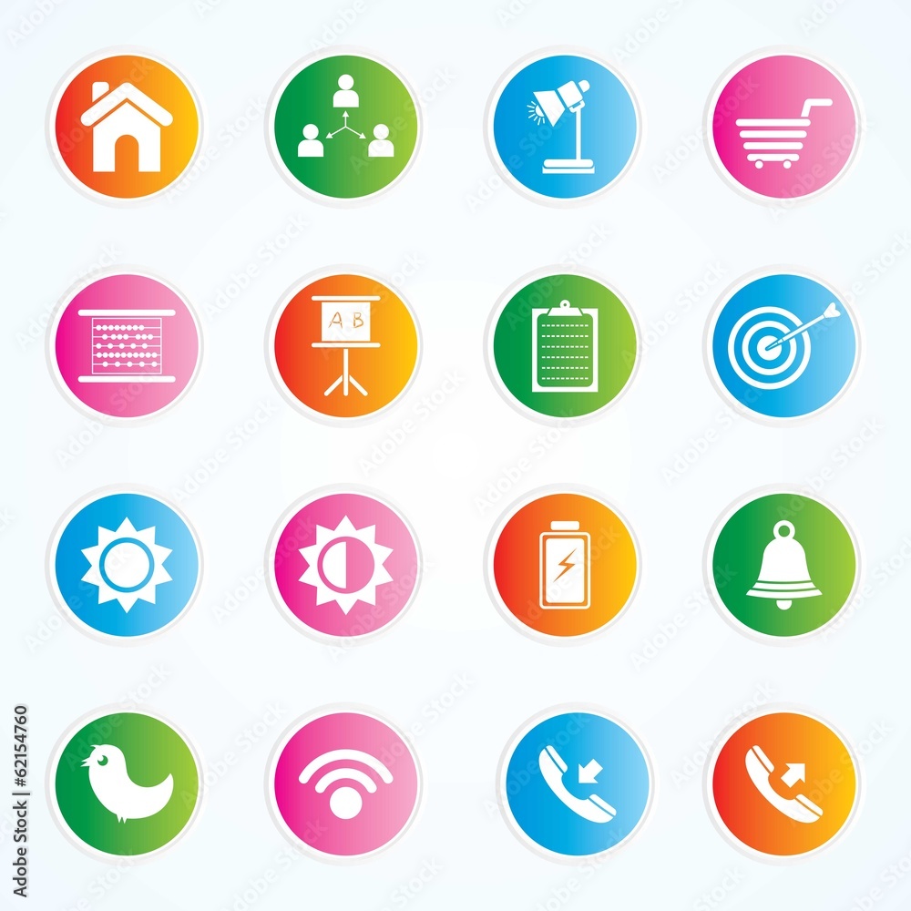 Web Icon Set. Easy To Edit Vector Image Web Icon Set. Easy To Edit Vector Image