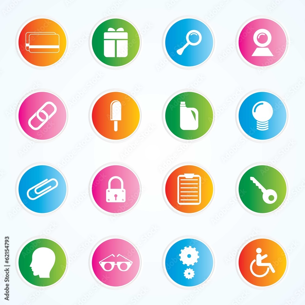 Web Icon Set. Easy To Edit Vector Image Web Icon Set. Easy To Edit Vector Image