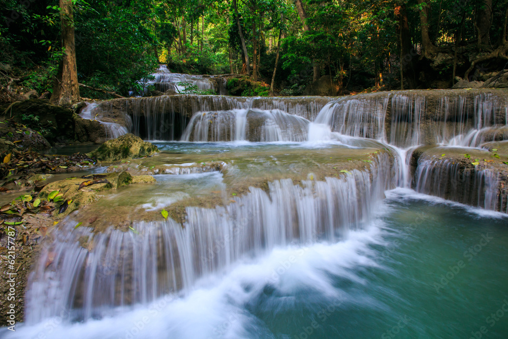 Erawan Waterfall, Kanchanaburi, Thailand.