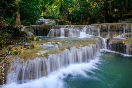 Erawan Waterfall, Kanchanaburi, Thailand. © Eakkaluk