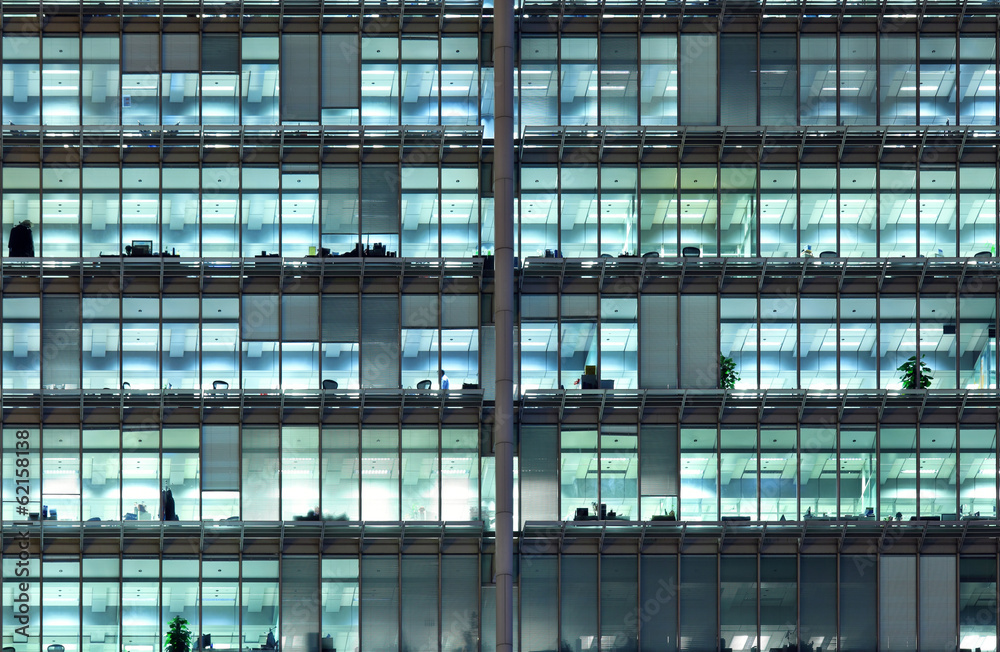 Modern building facade Modern building facade