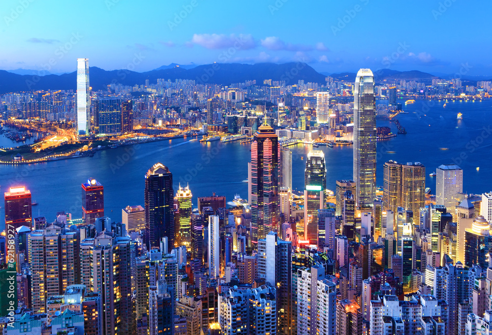 Obraz premium Hongkong