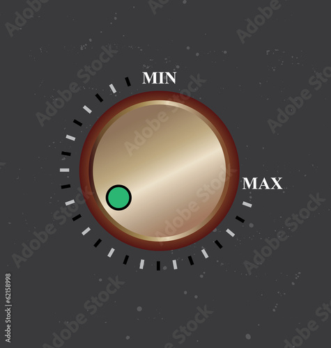 Volume knob