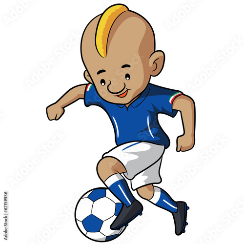 Soccer Kid Cartoon
