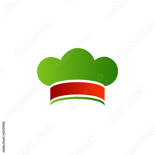Logo for an Italian cuisine or restaurant- chef hat