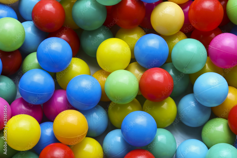 colored balls