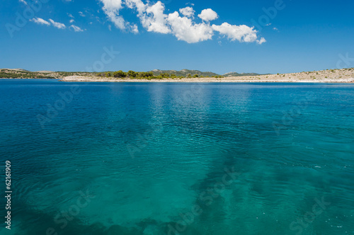 Islands in the sea, Kornati national park. Croatia