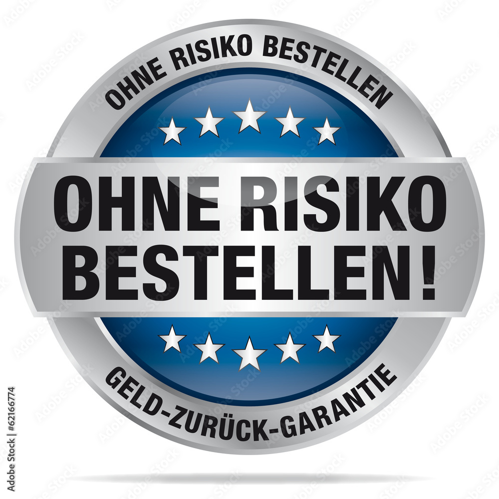 Ohne Risiko bestellen - Geld zurück Garantie Ohne Risiko bestellen - Geld zurück Garantie