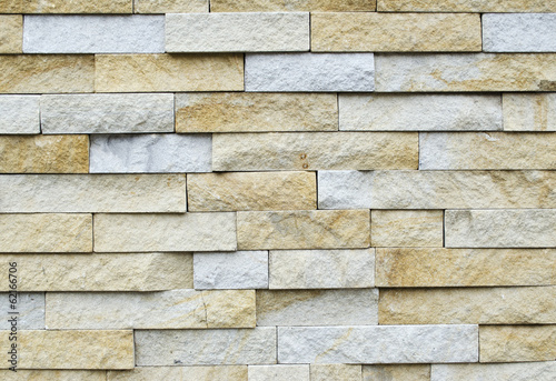 Pattern of White Modern stone Brick Wall Surfaced