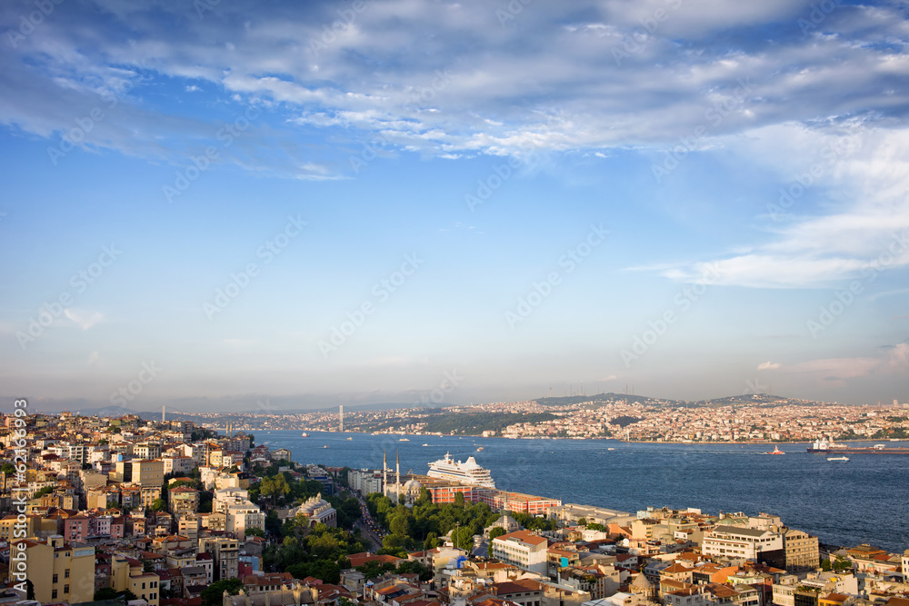 Istanbul Cityscape in Turkey