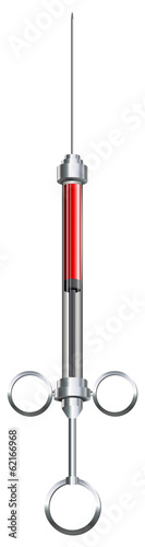 A syringe