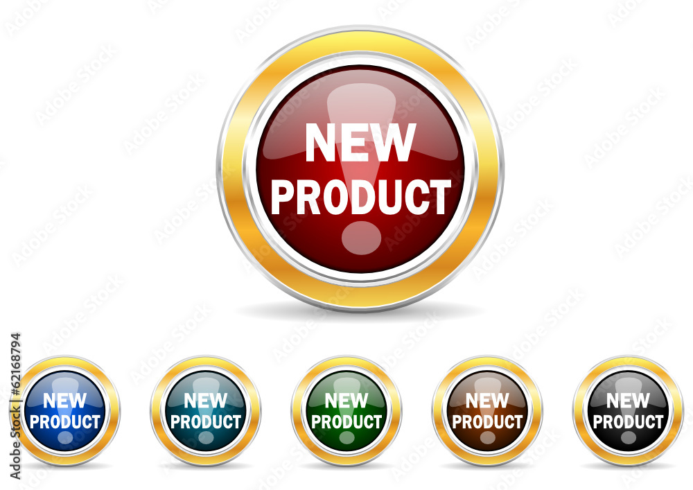 new product icon vector set