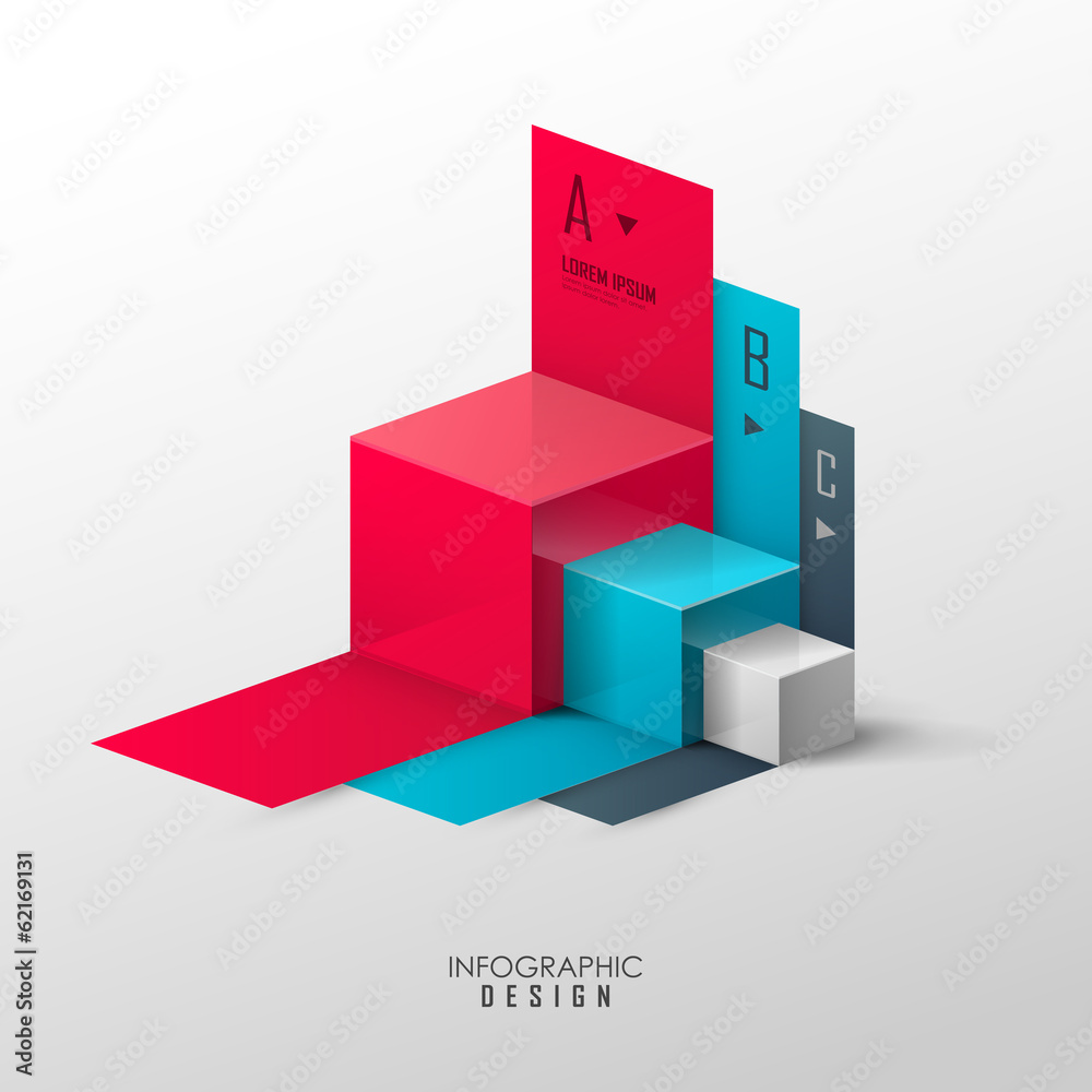 Vector infographic or web design template Vector infographic or web design template