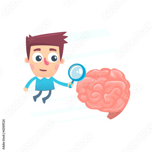thorough study of the brain