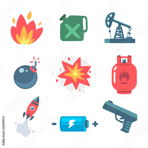 explosive icons