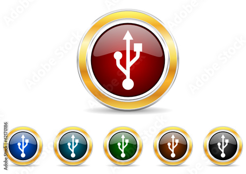 Free Download usb icon vector set - GFXLoad