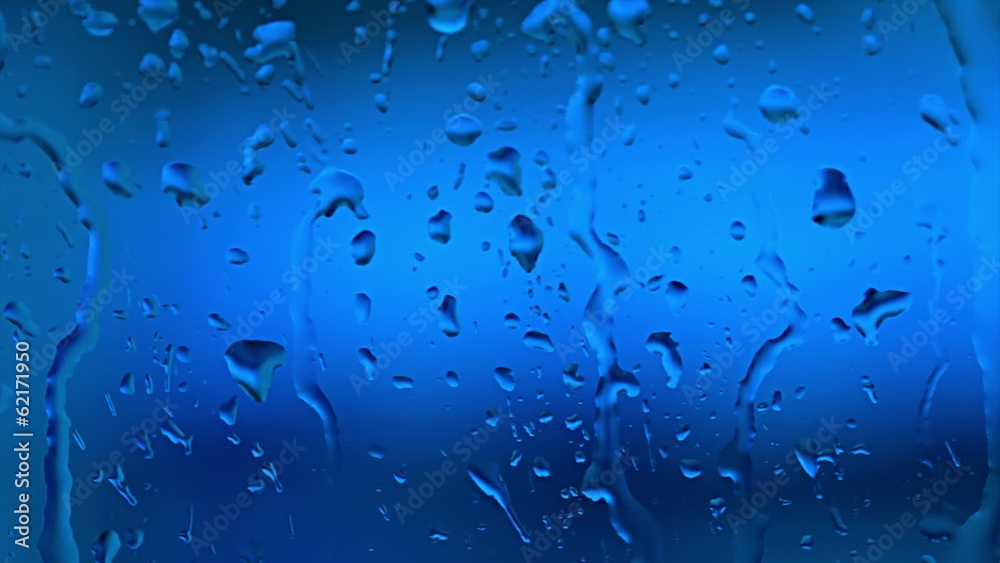 Rain drops on the Window glass Rain drops on the Window glass