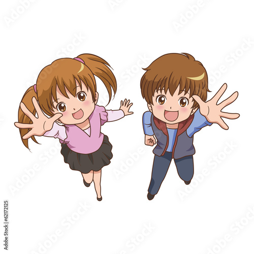 子供/手を伸ばす