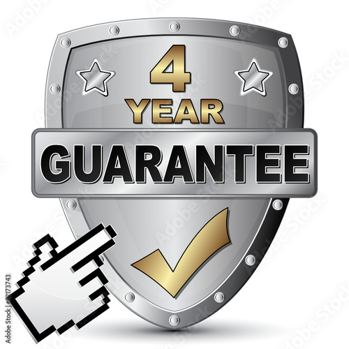 4 YEAR GUARANTEE ICON