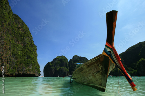 Boat on sea, Thailand