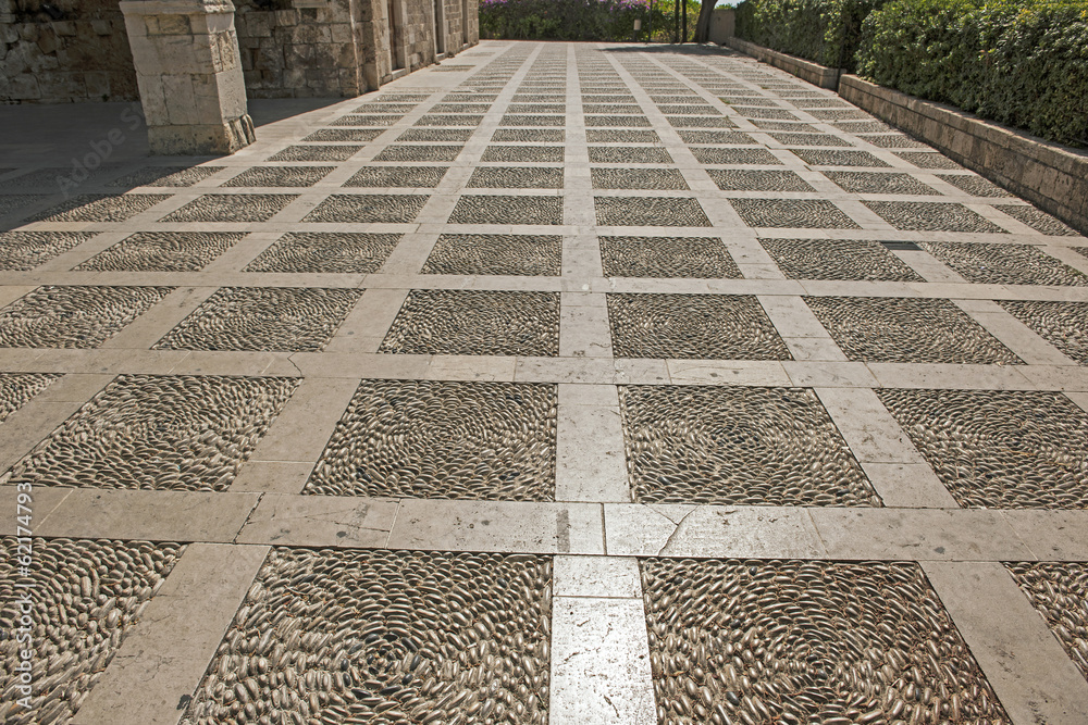 Obraz premium Platz in Byblos, Libanon