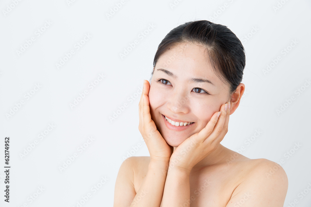 attractive asian woman beauty image