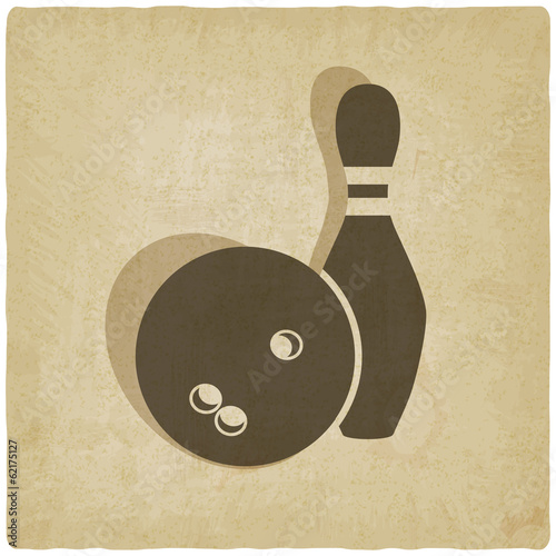 bowling old background