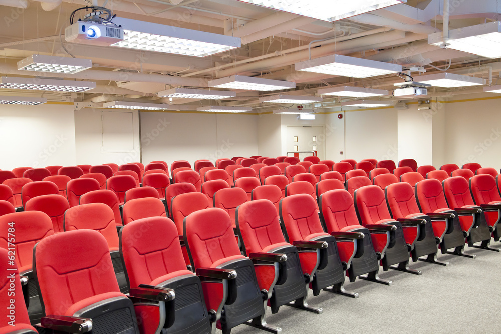 Naklejka premium Lecture room