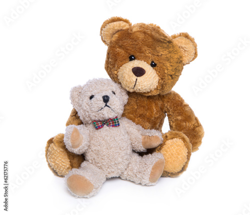 Mutter Kind Beziehung: Teddybären Familie isoliert © Jeanette Dietl