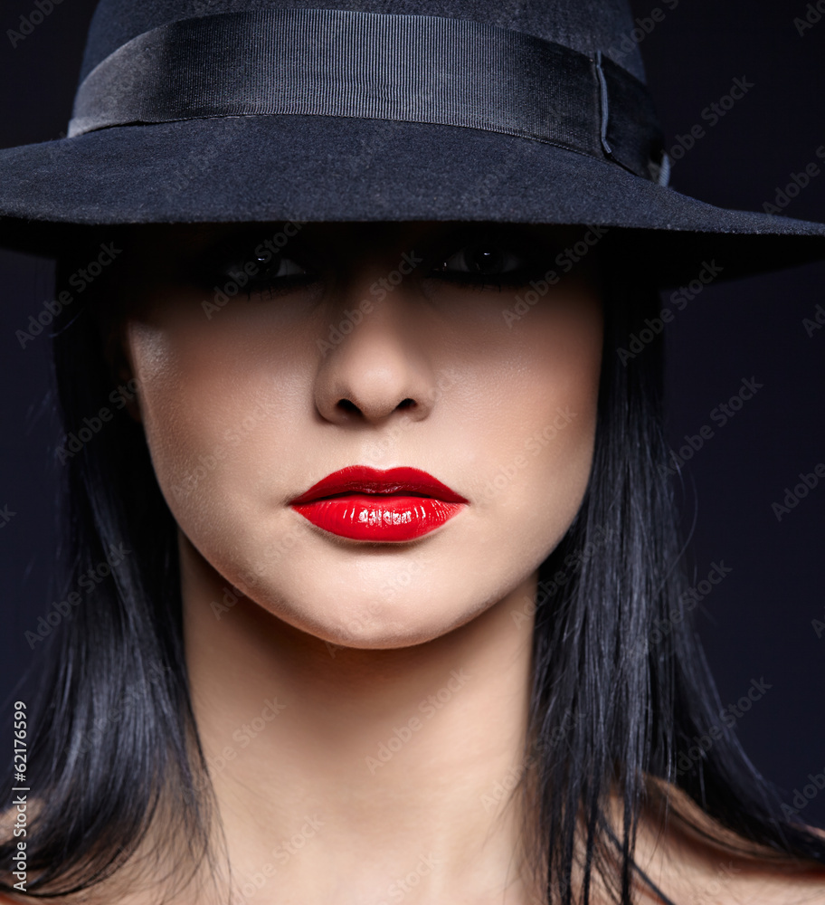 Woman in hat Woman in hat