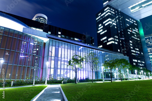 Office buildings in downtown city